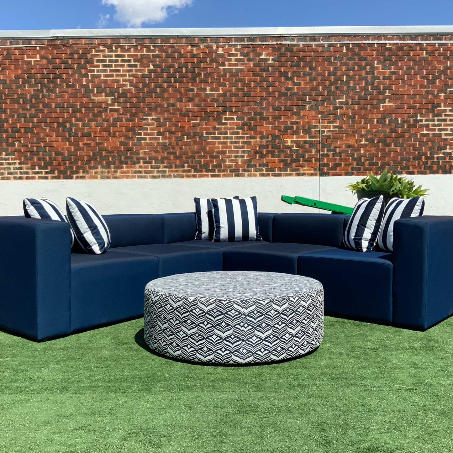Batavia Outdoor Lounge | Uv Safe All Weather Fabric Multiple Sizes And Options Available Made To