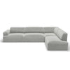 ZEUS MIST CROSSHATCHED WASHED-LOOK CHENILLE