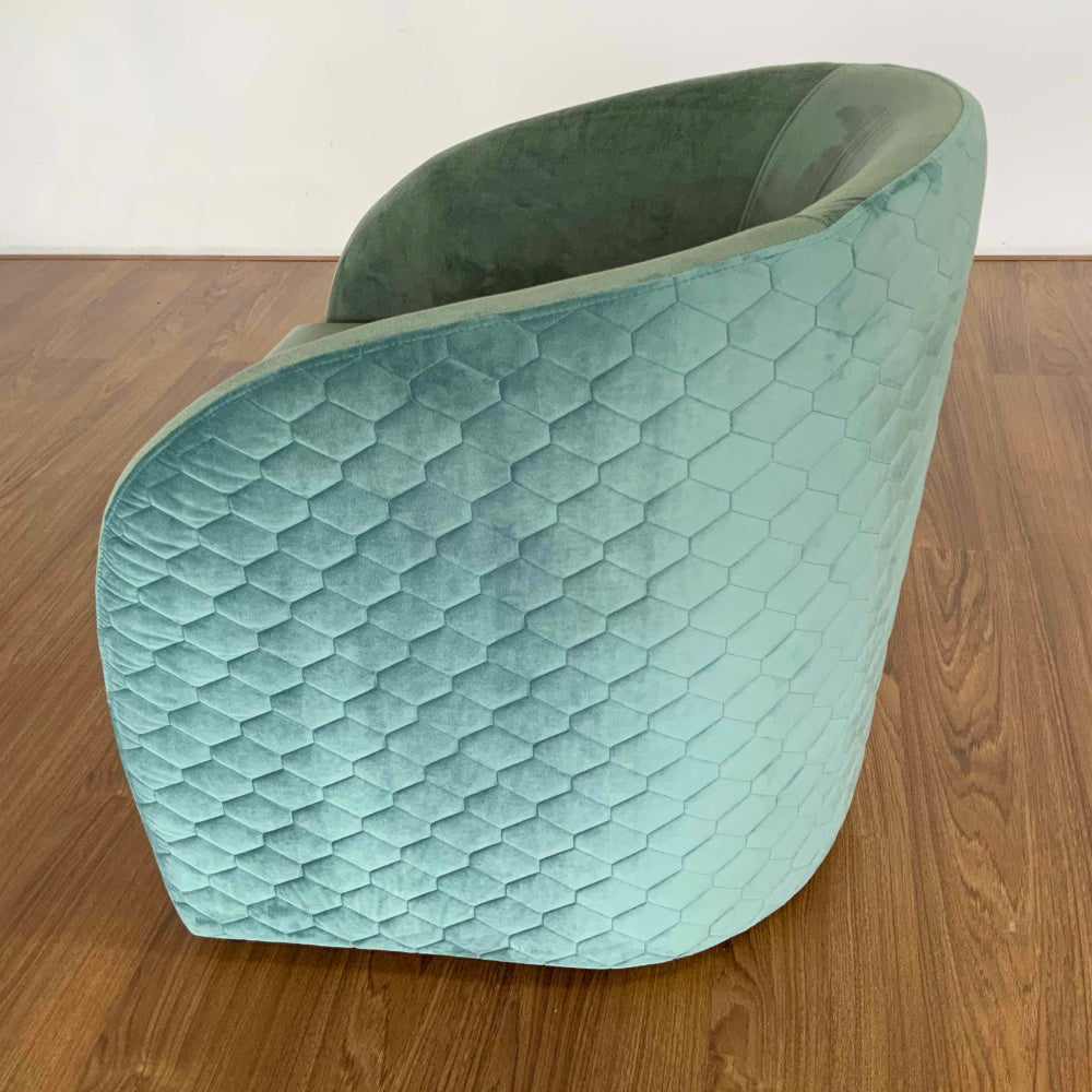 OLLIE ACCENT CHAIR | VALUE RANGE FABRICS | MULTIPLE OPTIONS AVAILABLE | MADE TO ORDER IN WA