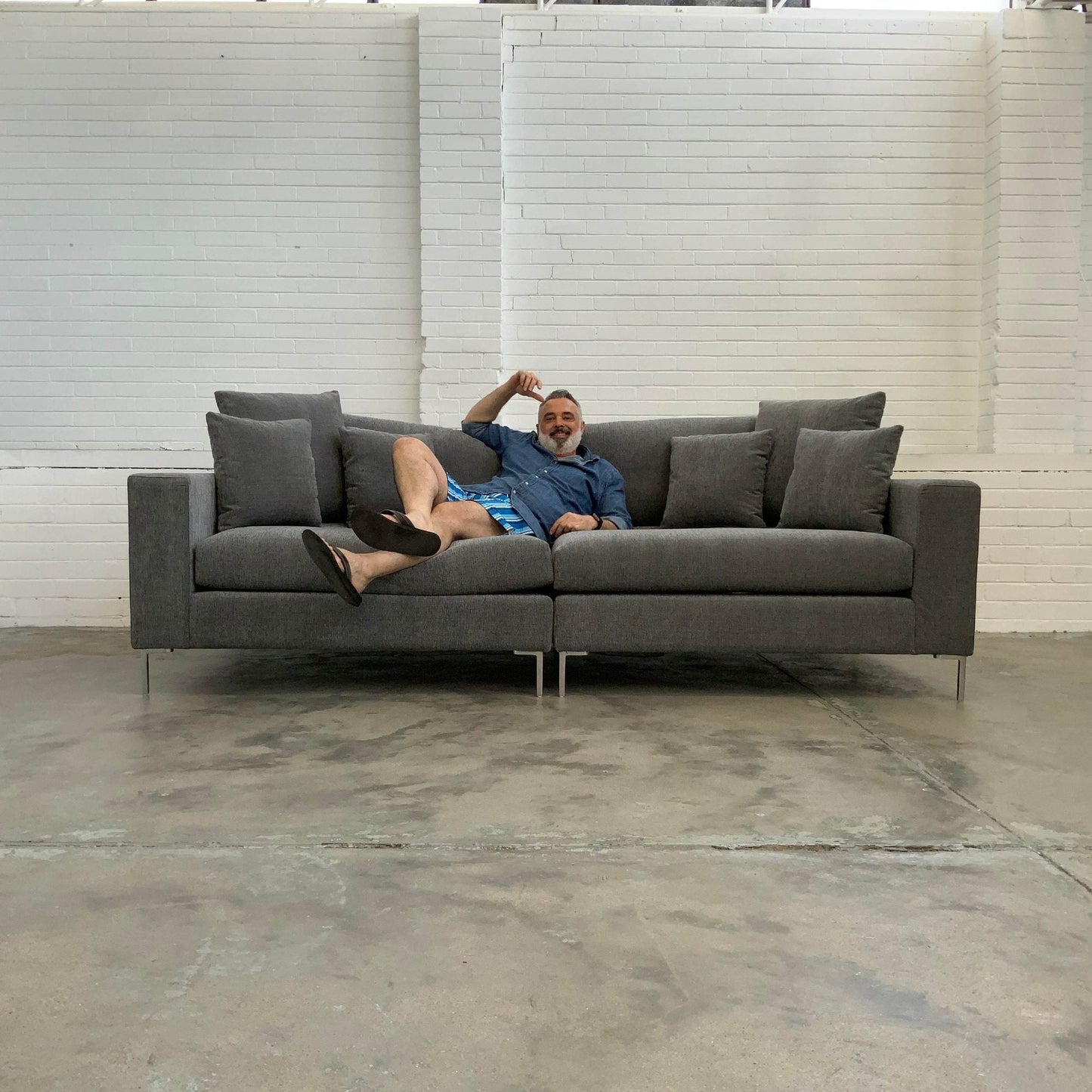 RETREAT MOVIE PIT | VALUE RANGE FABRICS | MULTIPLE SIZES AND OPTIONS AVAILABLE | MADE TO ORDER IN WA 2