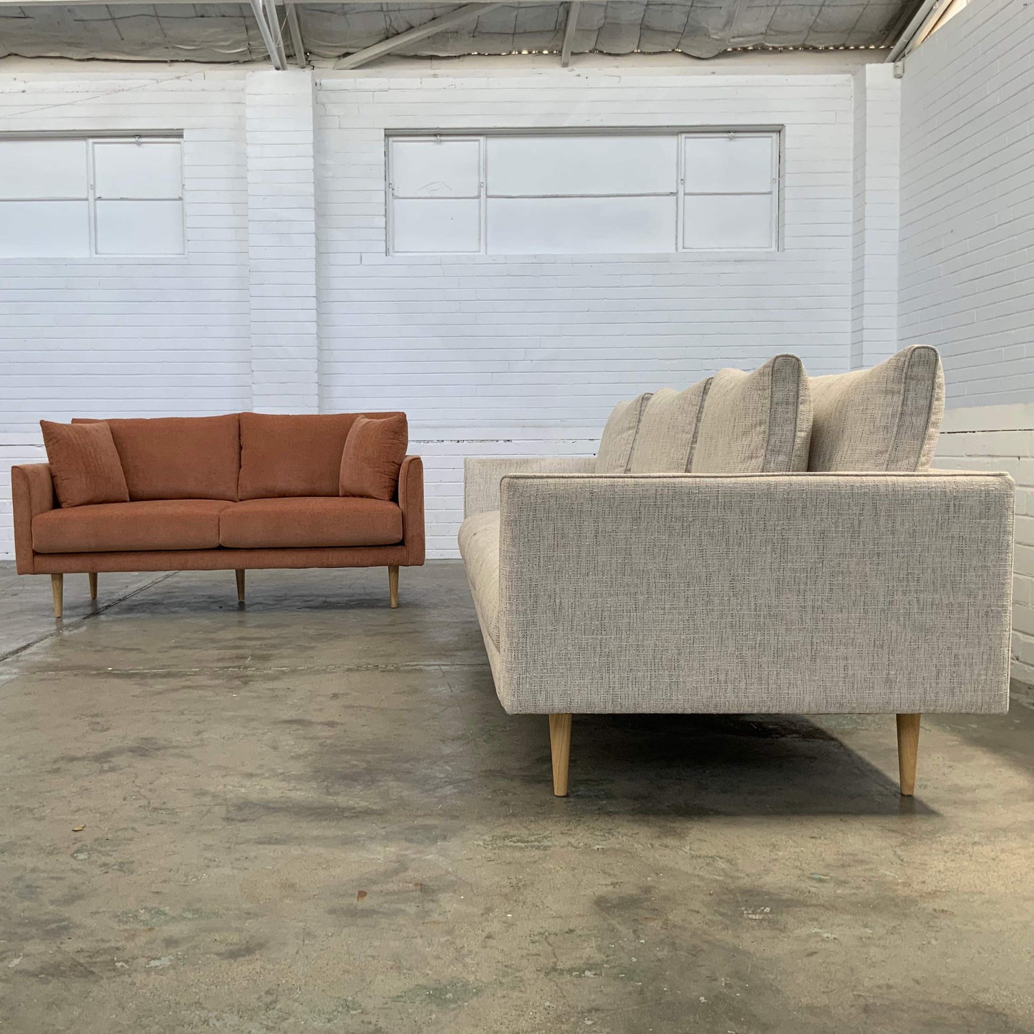 Harlow Sofa | Mid Range Fabrics Multiple Sizes And Options Available Made To Order In Wa