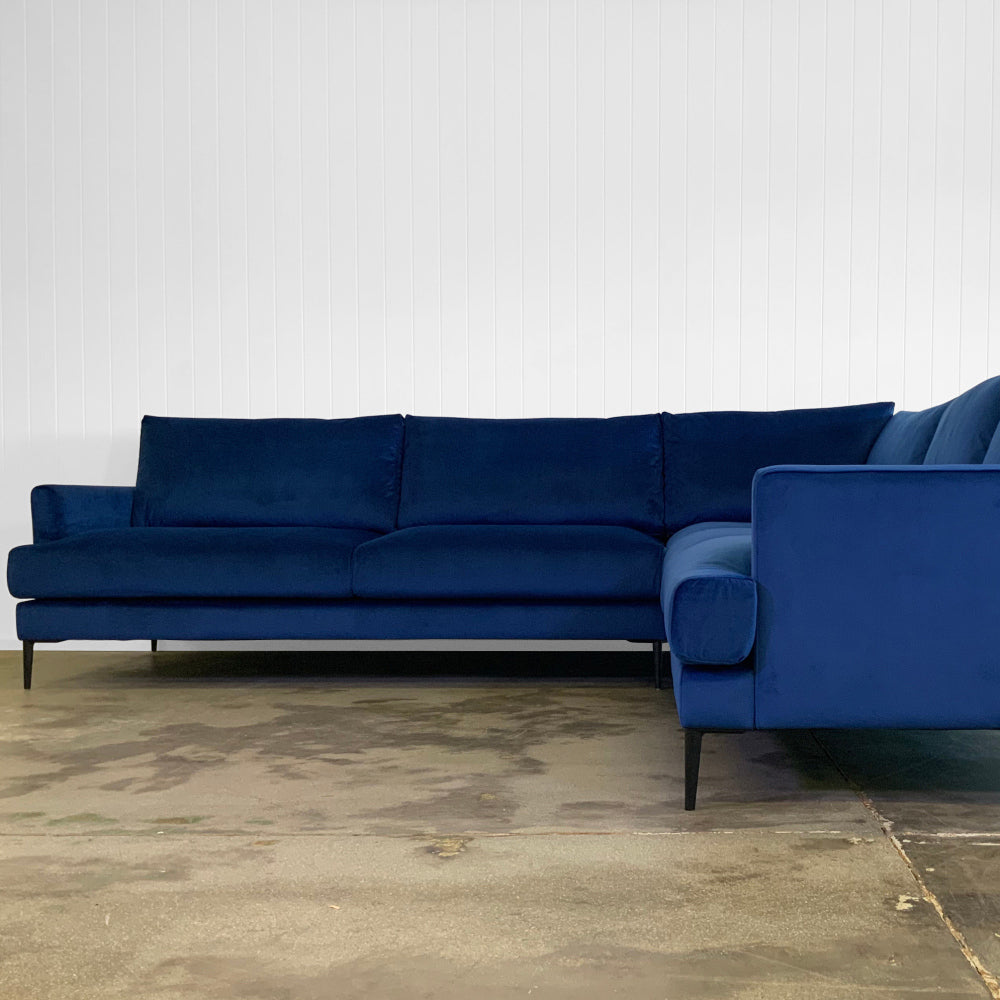 TANNER NARROW ARM LOUNGE SERIES | VALUE FABRICS RANGE | MULTIPLE SIZES AND OPTIONS AVAILABLE | MADE TO ORDER IN WA