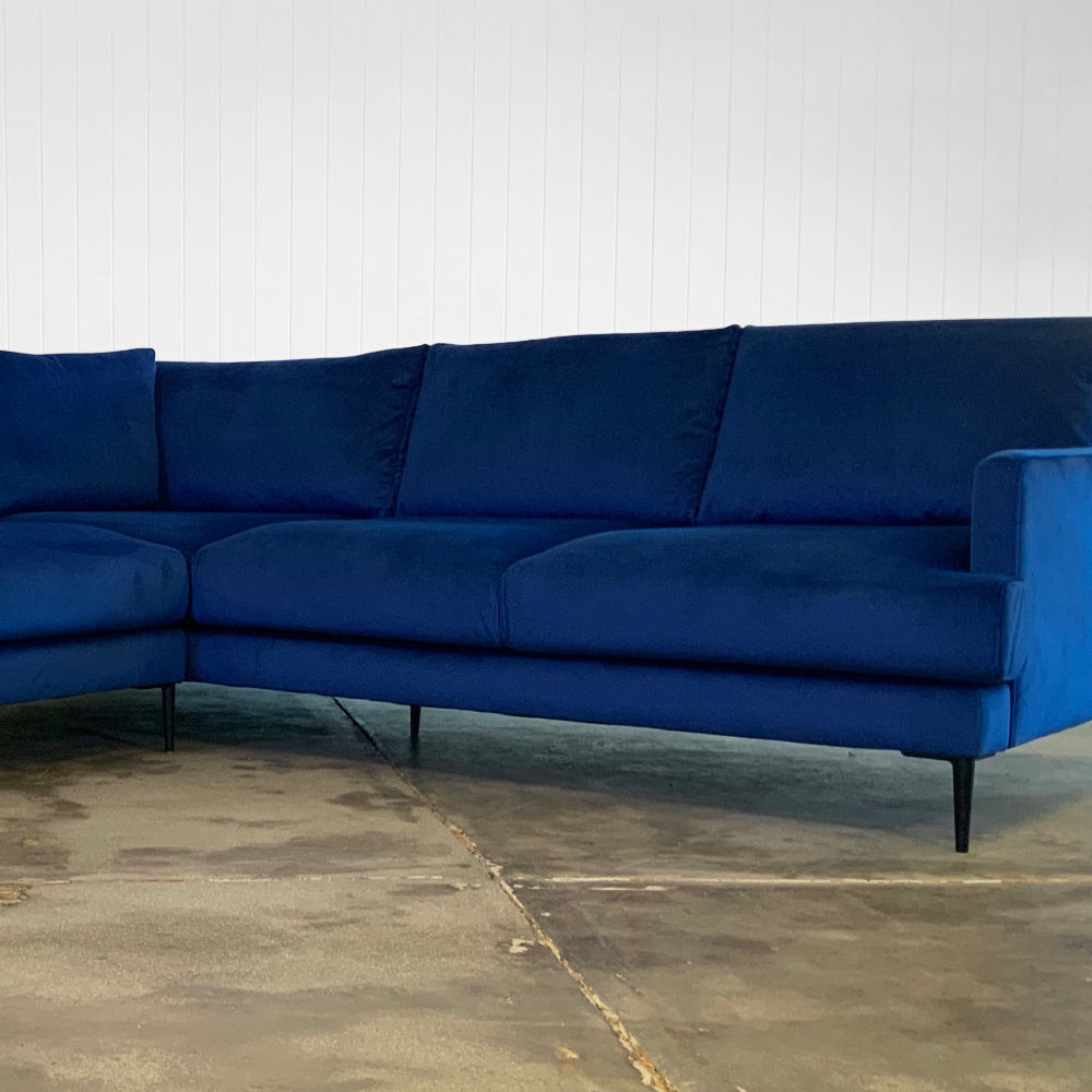 TANNER NARROW ARM LOUNGE SERIES | VALUE FABRICS RANGE | MULTIPLE SIZES AND OPTIONS AVAILABLE | MADE TO ORDER IN WA
