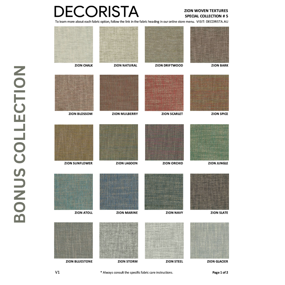 STORAGE OTTOMANS LARGE | MID RANGE FABRICS | MULTIPLE SIZES AND OPTIONS AVAILABLE | MADE TO ORDER IN WA