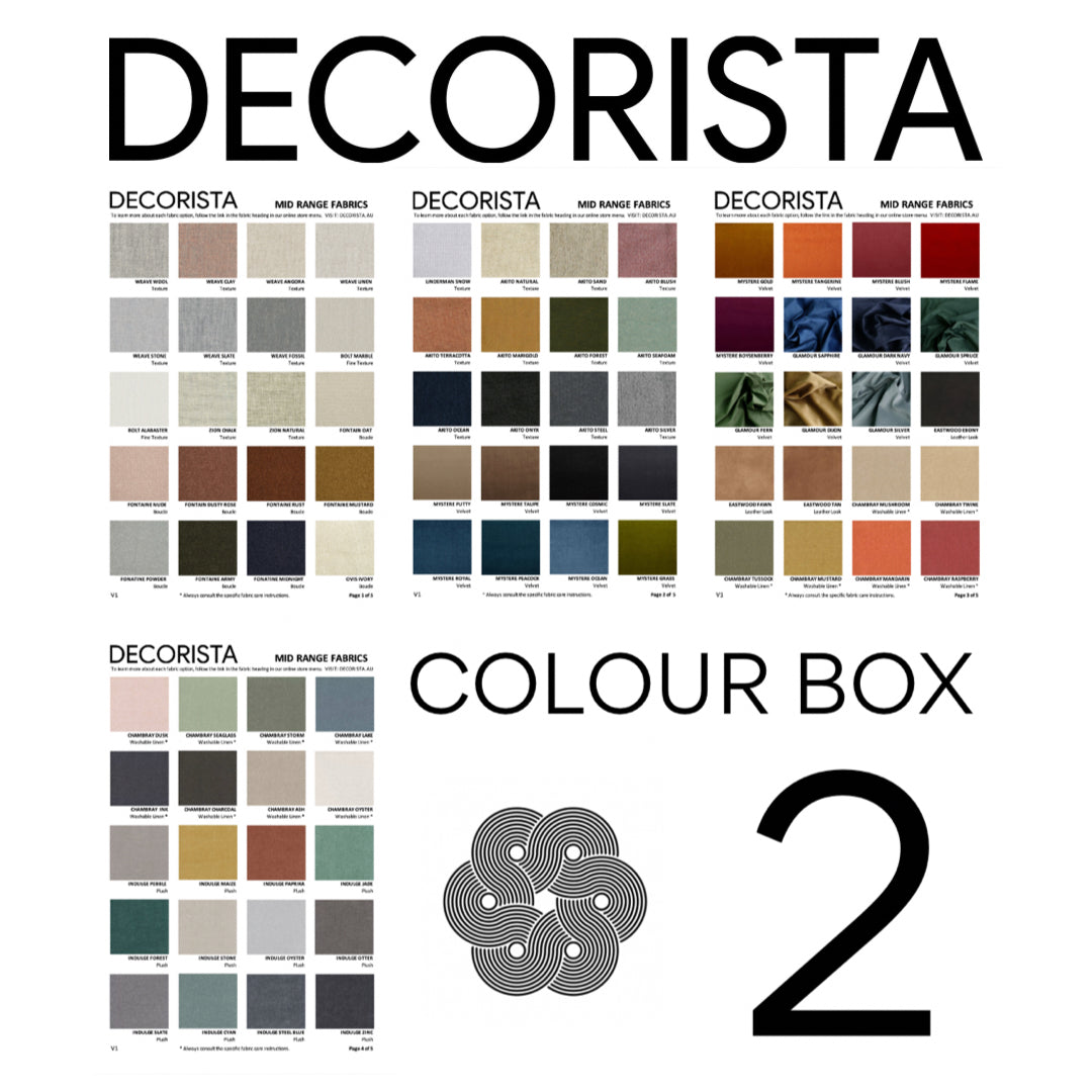LORENZO UPHOLSTERED WALL PANELS | MID RANGE FABRICS | MULTIPLE SIZES AND OPTIONS AVAILABLE | MADE TO ORDER IN W.A.