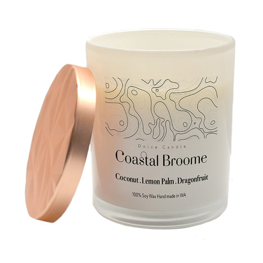 Coastal Broome | 300g Soy Wax Candle | Dolce Home | Handmade in W.A.