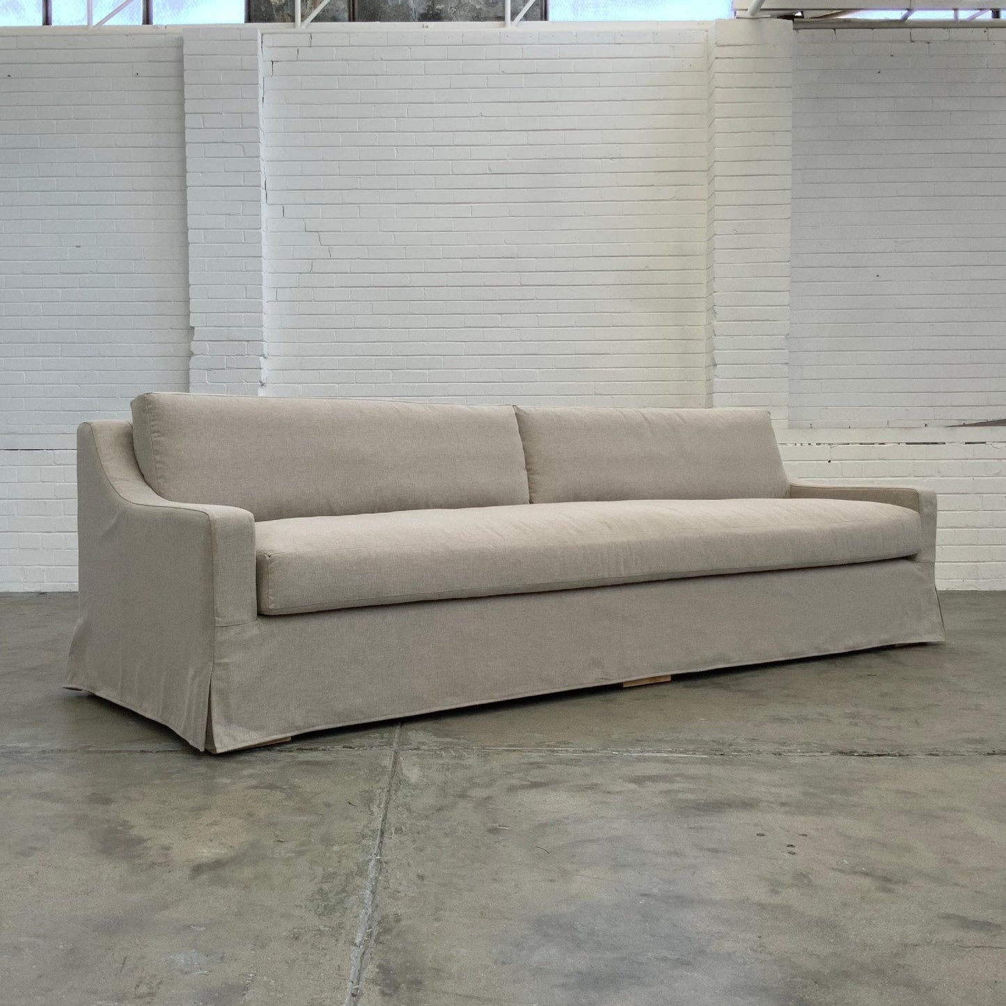 Hillhouse Slip-Cover Sofa | Value Fabrics Range Multiple Sizes And Options Available Made To Order