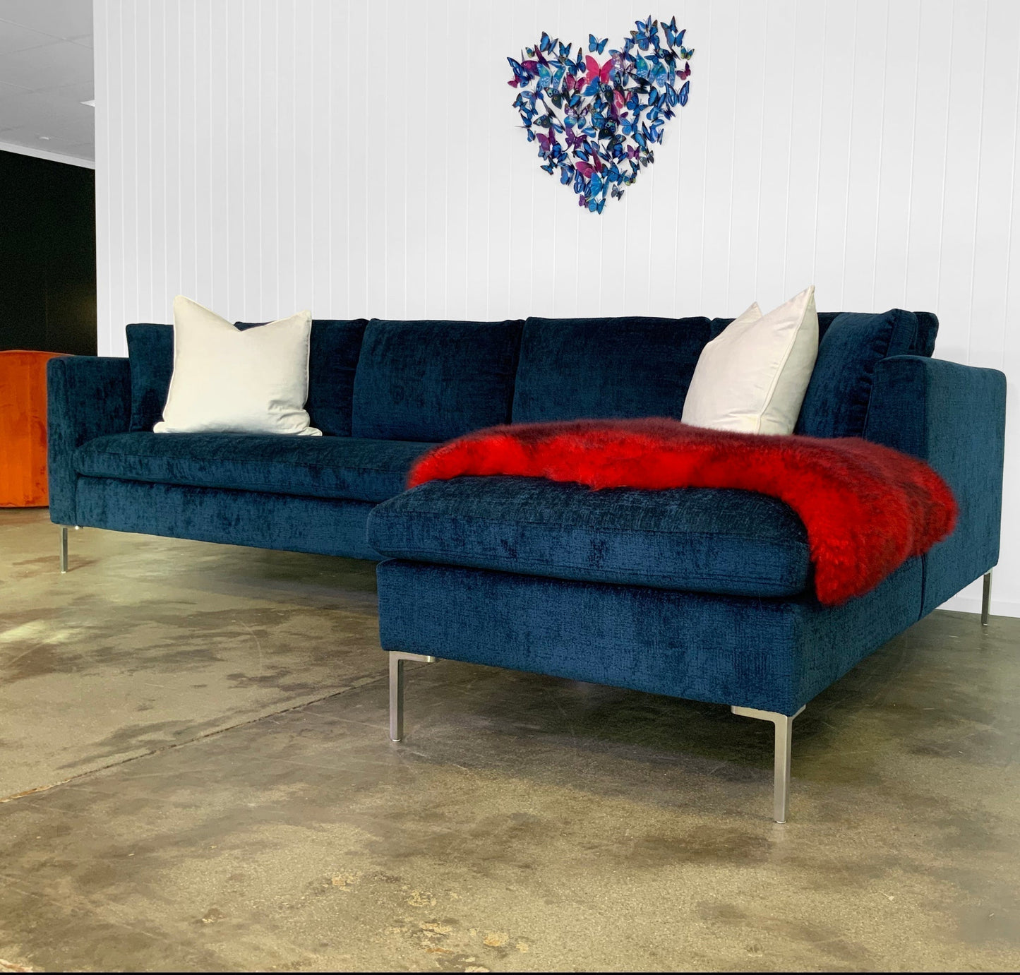 MONSIEUR OTTER LUXURY CHENILLE FABRIC SAMPLE | SPECIAL COLLECTION | # 2