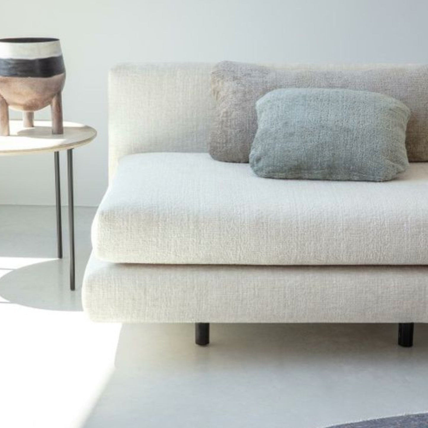 MONSIEUR CEMENT LUXURY CHENILLE FABRIC SAMPLE | SPECIAL COLLECTION | # 2