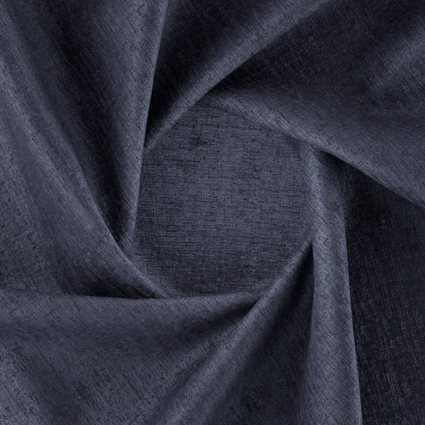 MONSIEUR NAVY LUXURY CHENILLE FABRIC SAMPLE | SPECIAL COLLECTION | # 2