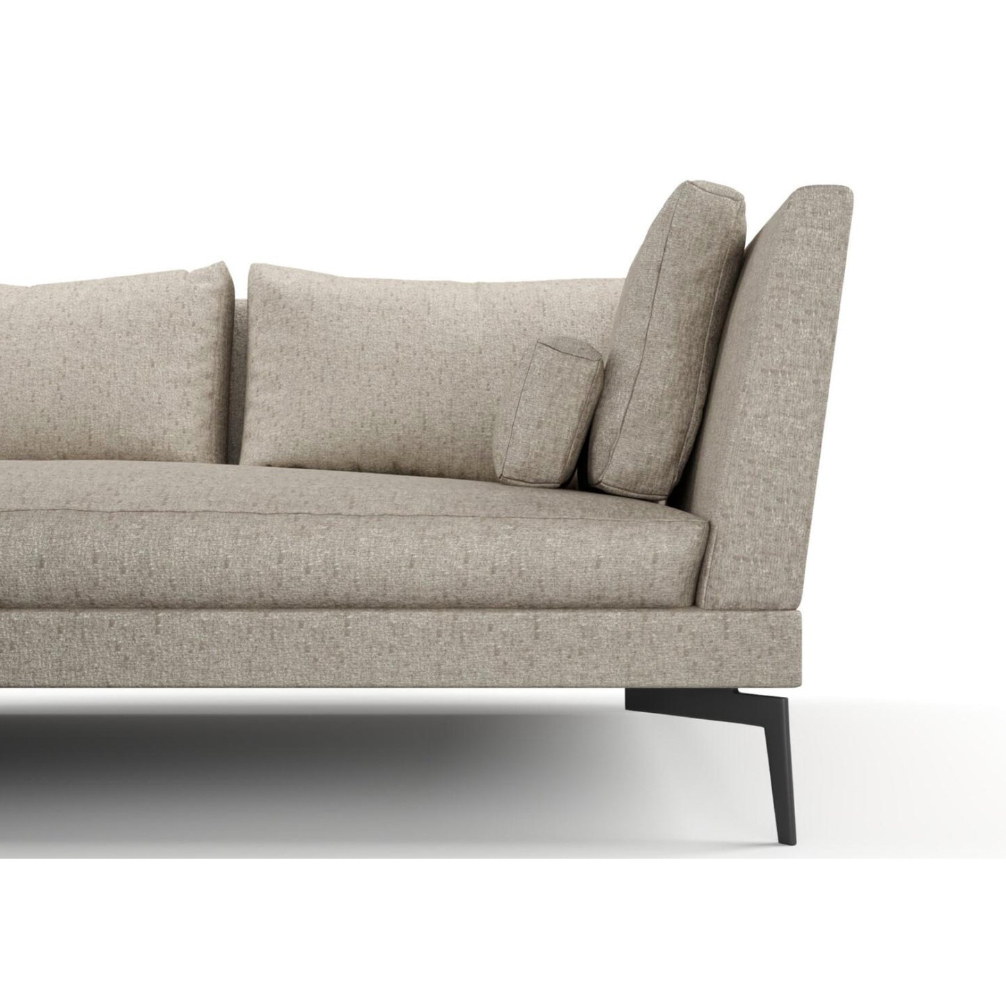 MONSIEUR SMOKE LUXURY CHENILLE FABRIC SAMPLE | SPECIAL COLLECTION | # 2