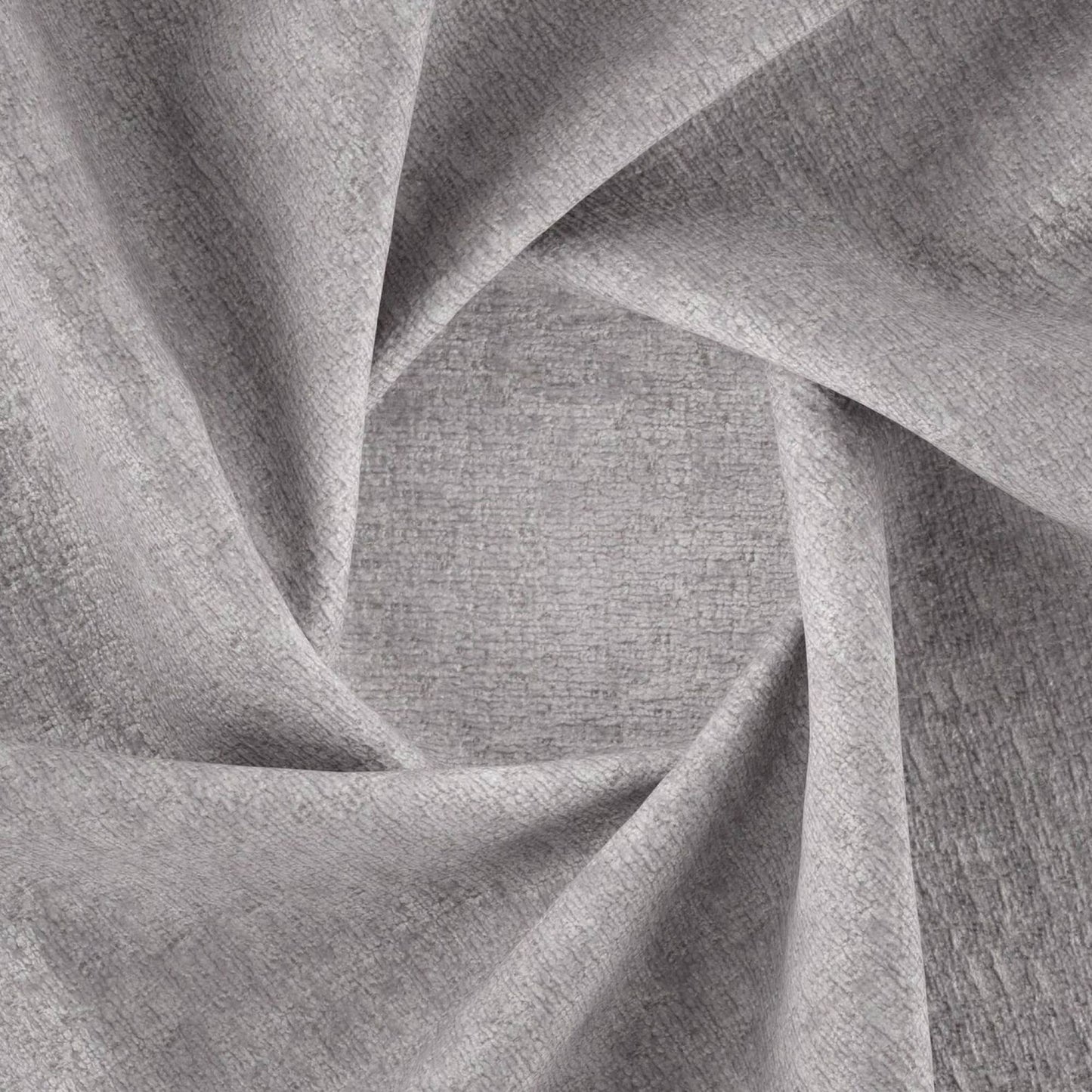 MONSIEUR STEEL LUXURY CHENILLE FABRIC SAMPLE | SPECIAL COLLECTION | # 2