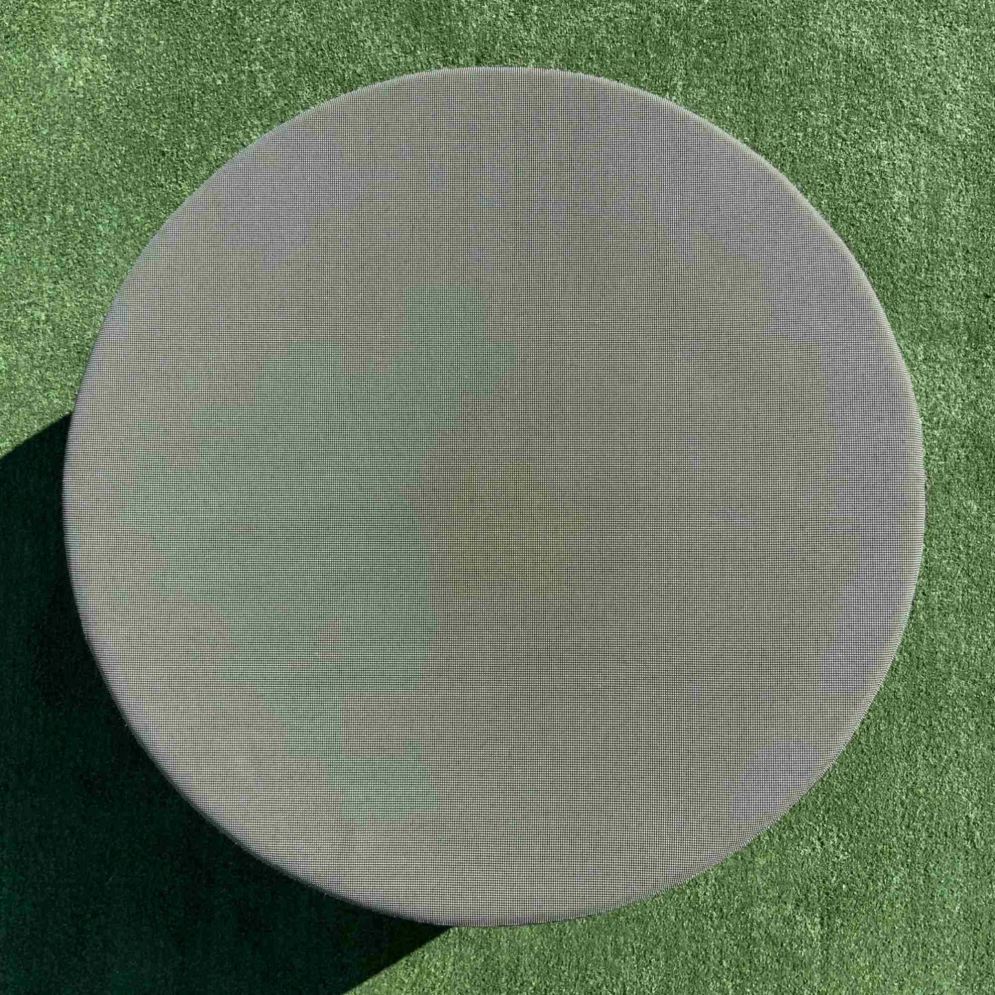 OUTDOOR ROUND OTTOMAN | ALL WEATHER OUTDOORS FABRIC | MULTIPLE OPTIONS AVAILABLE | MADE TO ORDER IN WA