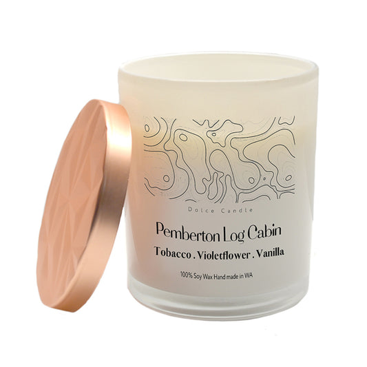 Pemberton Log Cabin | 300g Soy Wax Candle | Dolce Home | Handmade in W.A.