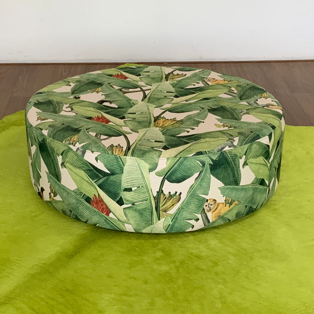 ACCENT OTTOMANS ROUND SELECTION | PREMIUM RANGE FABRICS | MULTIPLE SIZES AND OPTIONS AVAILABLE | MADE TO ORDER IN WA