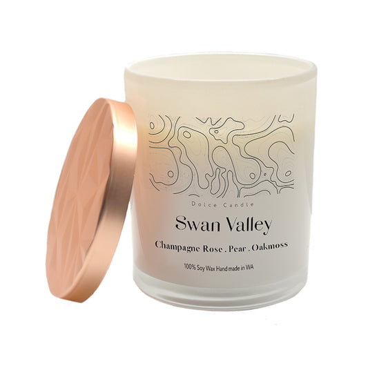 Swan Valley | 300g Soy Wax Candle | Dolce Home | Handmade in W.A.