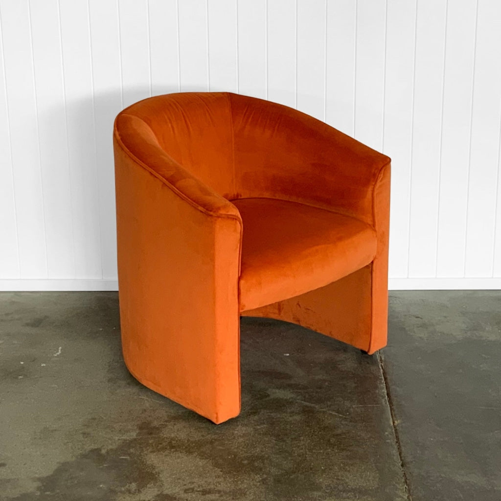 Classic Barrel Back Tub Chair | Mid Range Fabrics Multiple Options Available Made To Order In Wa