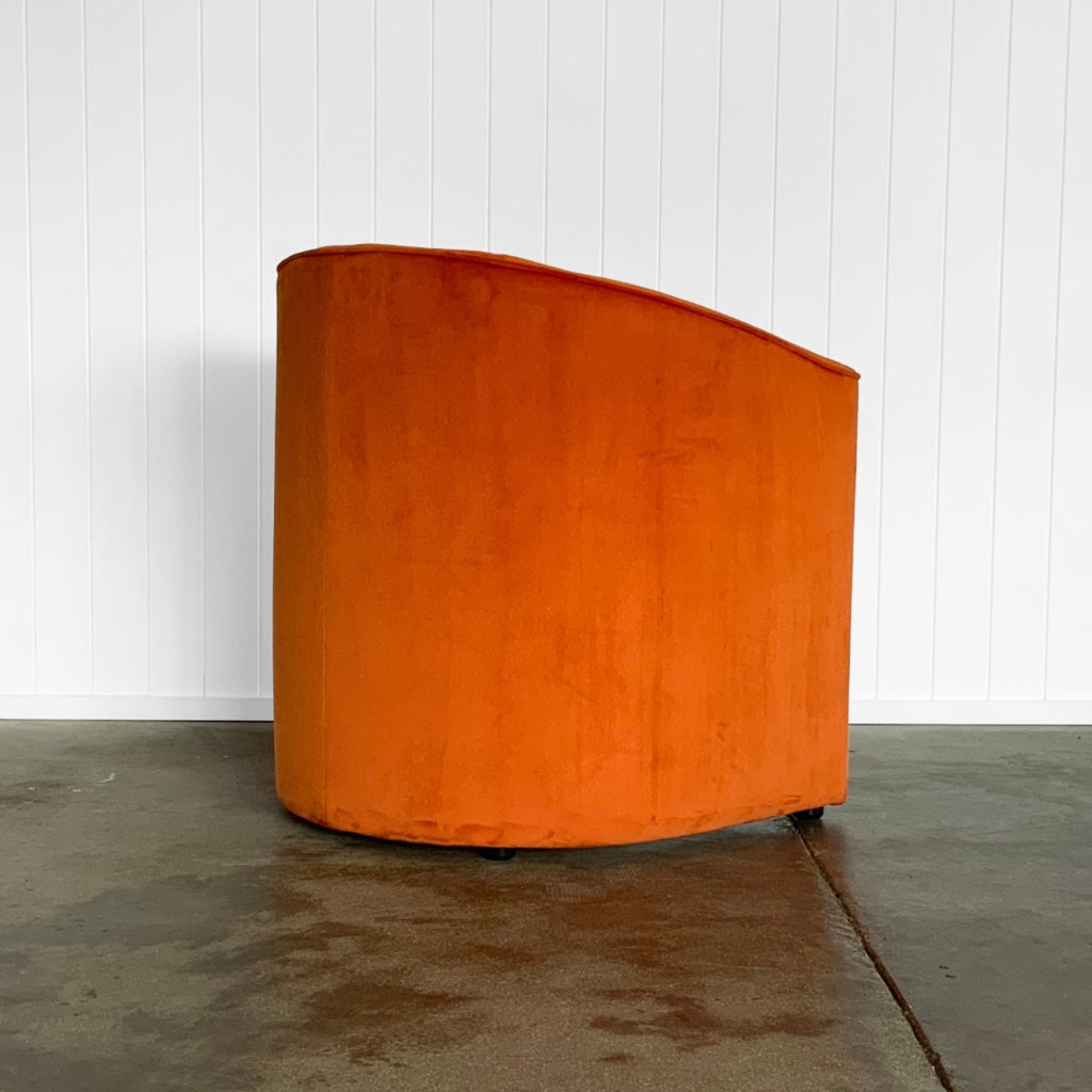 Classic Barrel Back Tub Chair | Mid Range Fabrics Multiple Options Available Made To Order In Wa