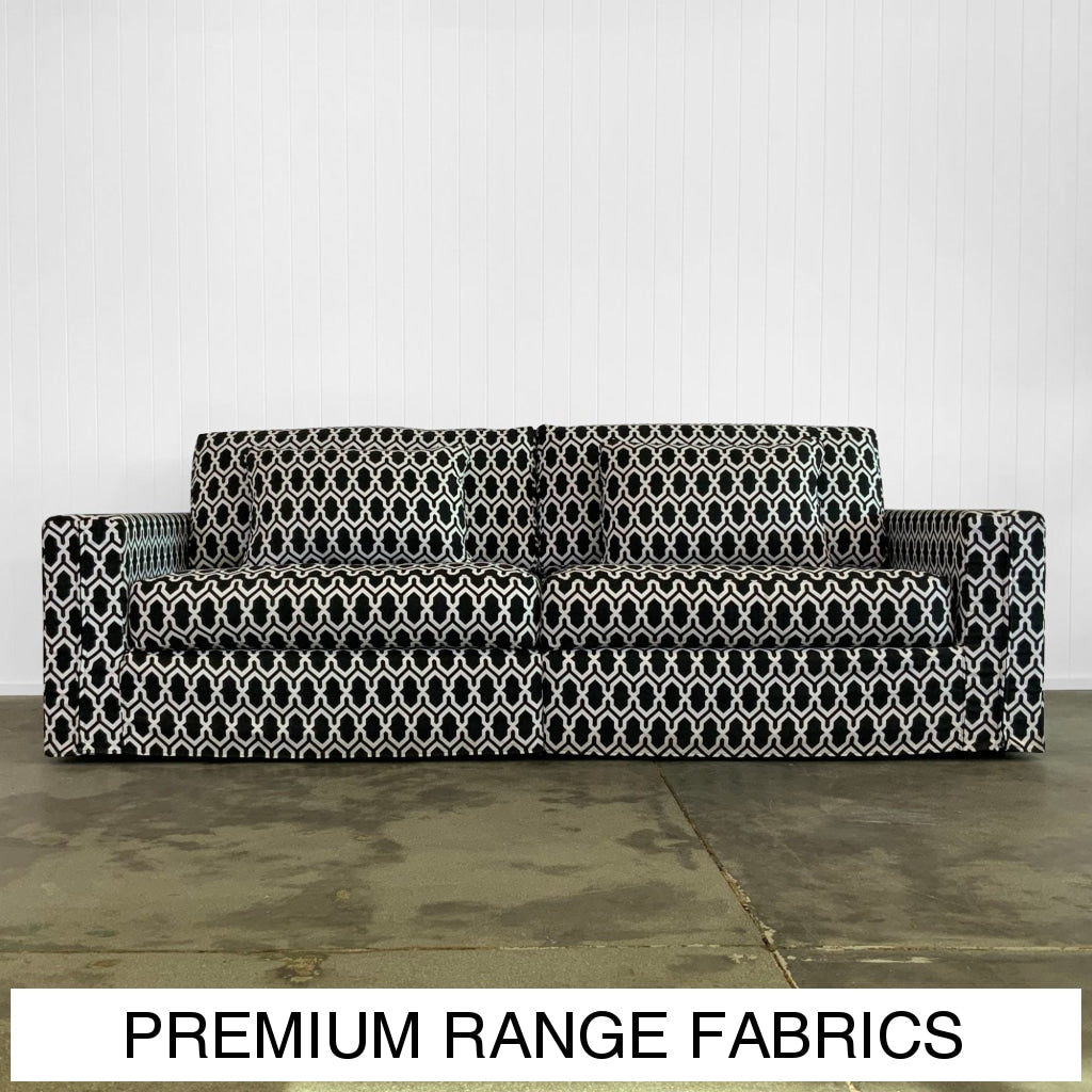 Coral Villa Sofa | Premium Range Fabrics Multiple Sizes And Options Available Made To Order In Wa