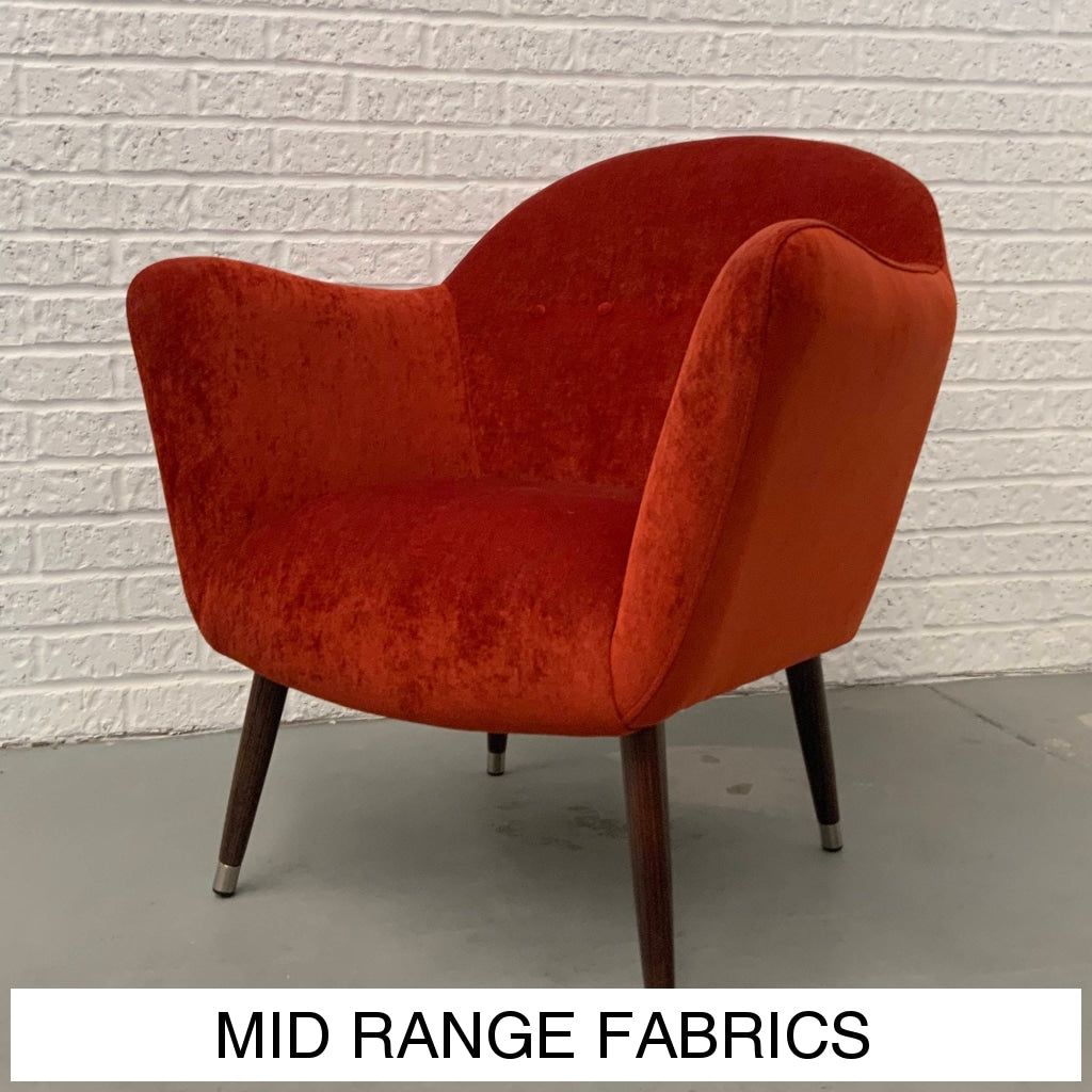 Draper Chair | Mid Range Fabrics Multiple Options Available Made To Order In Wa