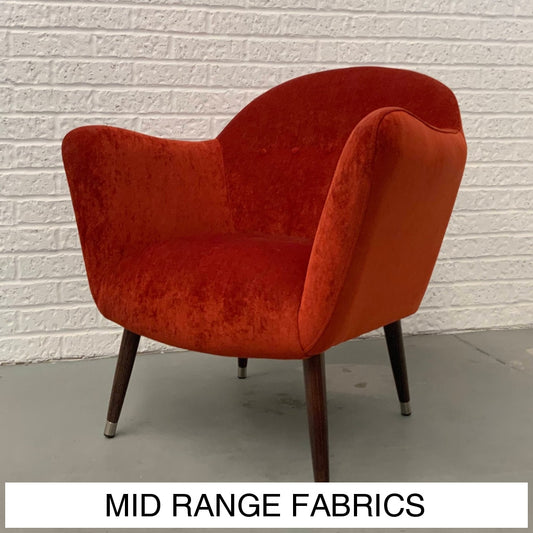 Draper Chair | Mid Range Fabrics Multiple Options Available Made To Order In Wa
