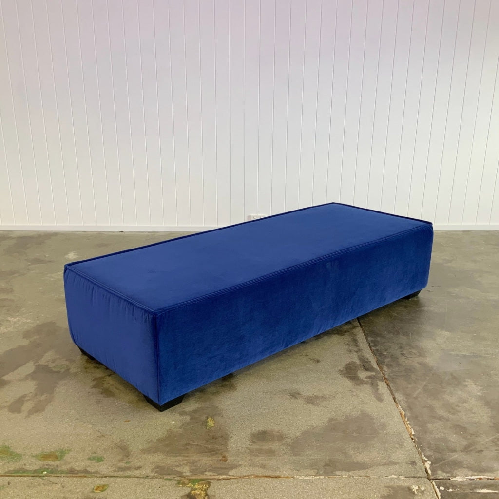 Mercury Hard Top Coffee Table Ottoman | Mid Range Fabrics Multiple Options Available Made To Order