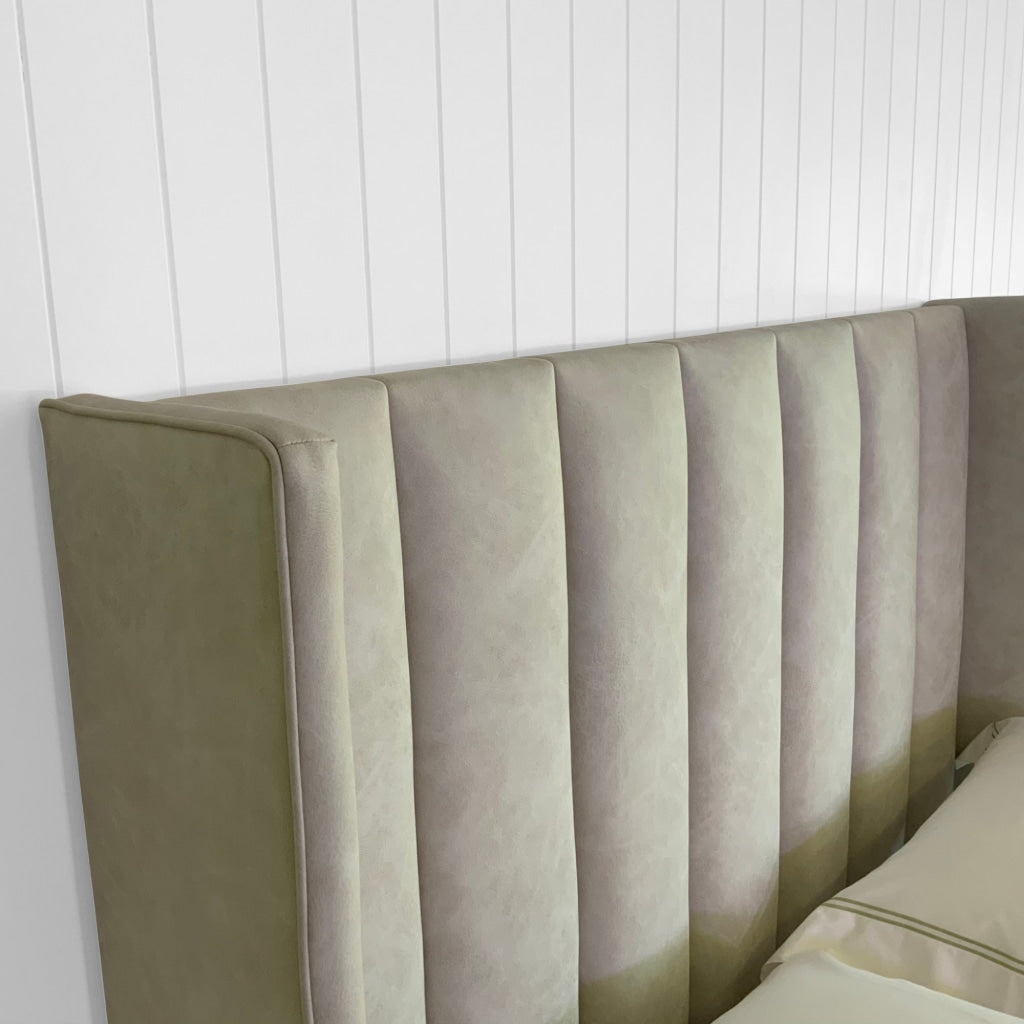 Monroe Upholstered Bed | Value Range Fabrics Multiple Sizes And Options Available Made To Order In