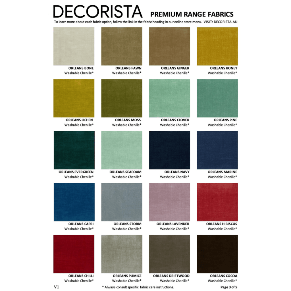 100Cm Round Ottoman | Premium Range Fabrics Multiple Sizes And Options Available Made To Order In Wa