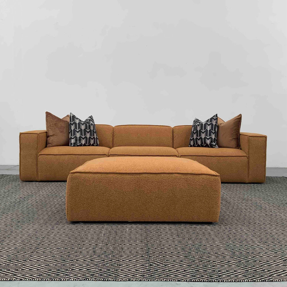 BAILEY LOW BACK MODULAR SOFA | VALUE RANGE FABRICS | MULTIPLE SIZES AND OPTIONS AVAILABLE | MADE TO ORDER IN WA 2