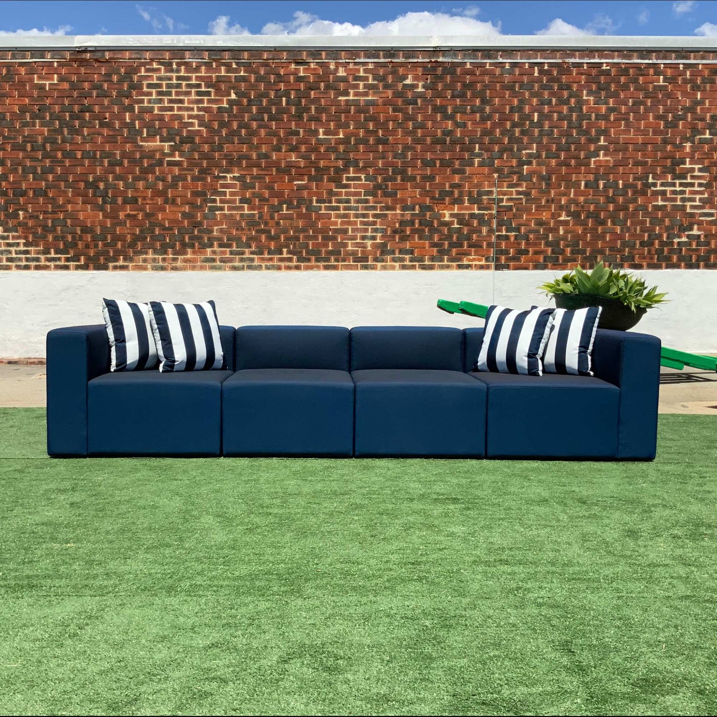 Batavia Outdoor Lounge | Uv Safe All Weather Fabric Multiple Sizes And Options Available Made To