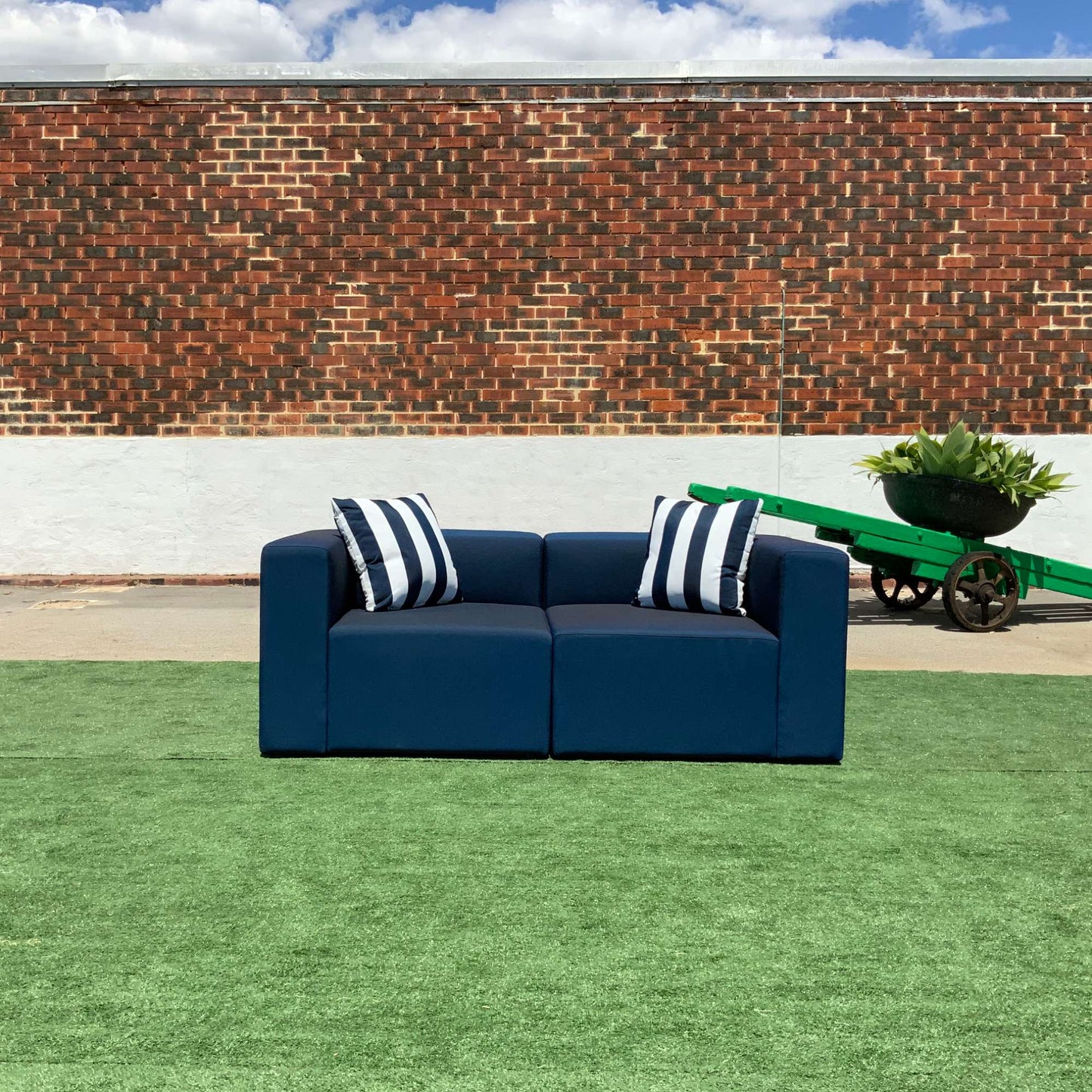 Batavia Outdoor Lounge | Uv Safe All Weather Fabric Multiple Sizes And Options Available Made To