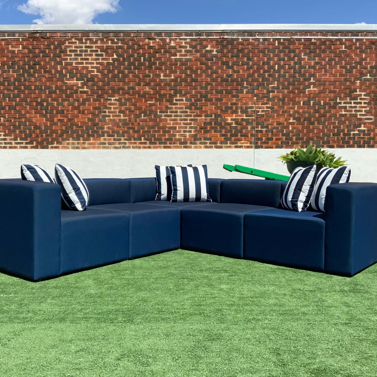 Batavia Outdoor Lounge | Uv Safe All Weather Fabric Multiple Sizes And Options Available Made To