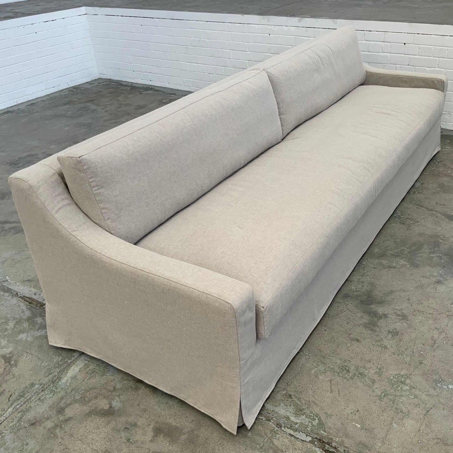 Hillhouse Slip-Cover Sofa | Value Fabrics Range Multiple Sizes And Options Available Made To Order