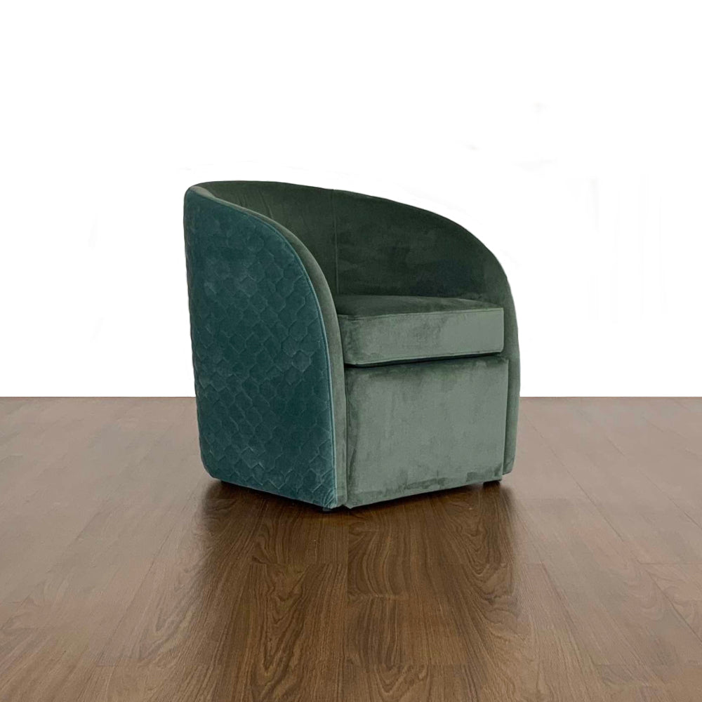 OLLIE ACCENT CHAIR | VALUE RANGE FABRICS | MULTIPLE OPTIONS AVAILABLE | MADE TO ORDER IN WA