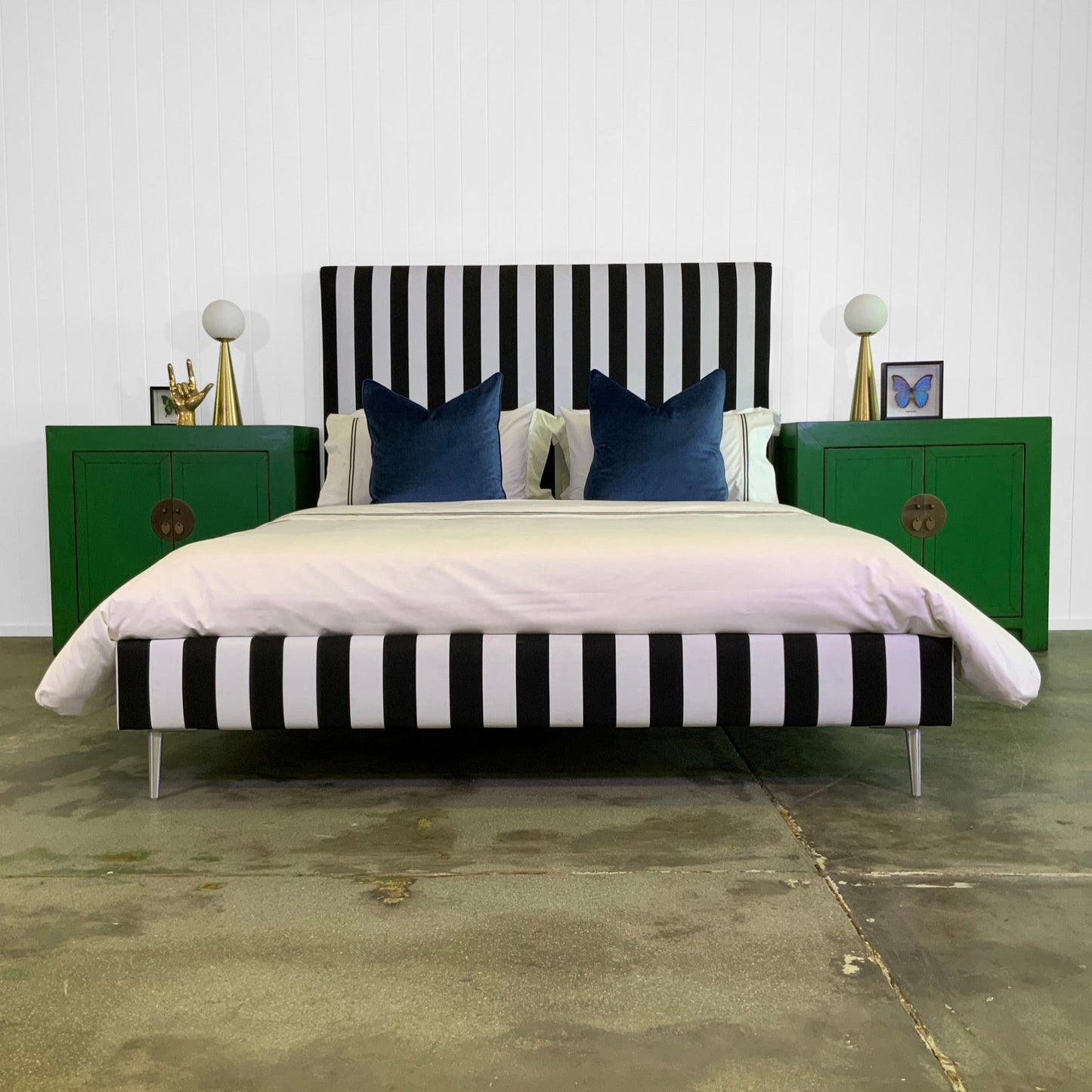 Polo Upholstered Bed | Value Range Fabrics Multiple Sizes And Options Available Made To Order In