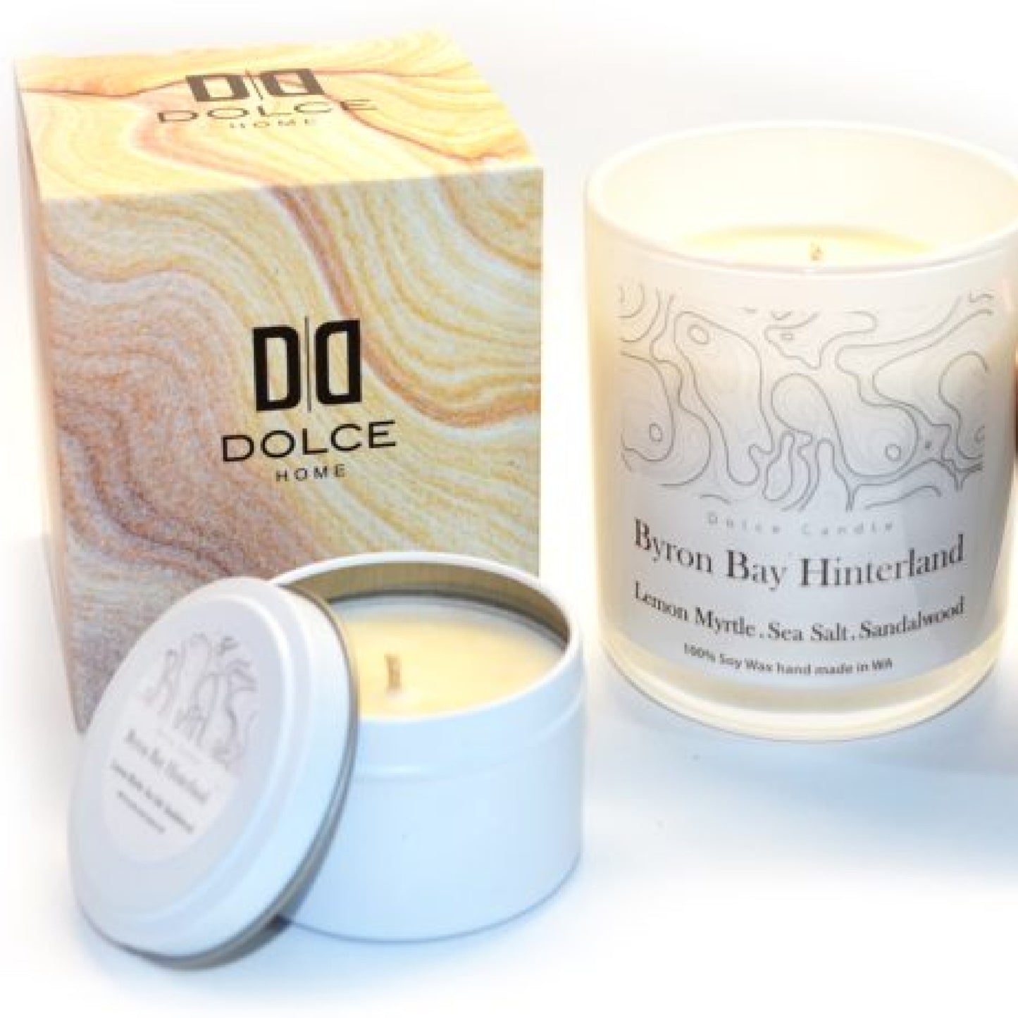 Byron Bay Hinterland | 300g Soy Wax Candle | Dolce Home | Handmade in W.A.