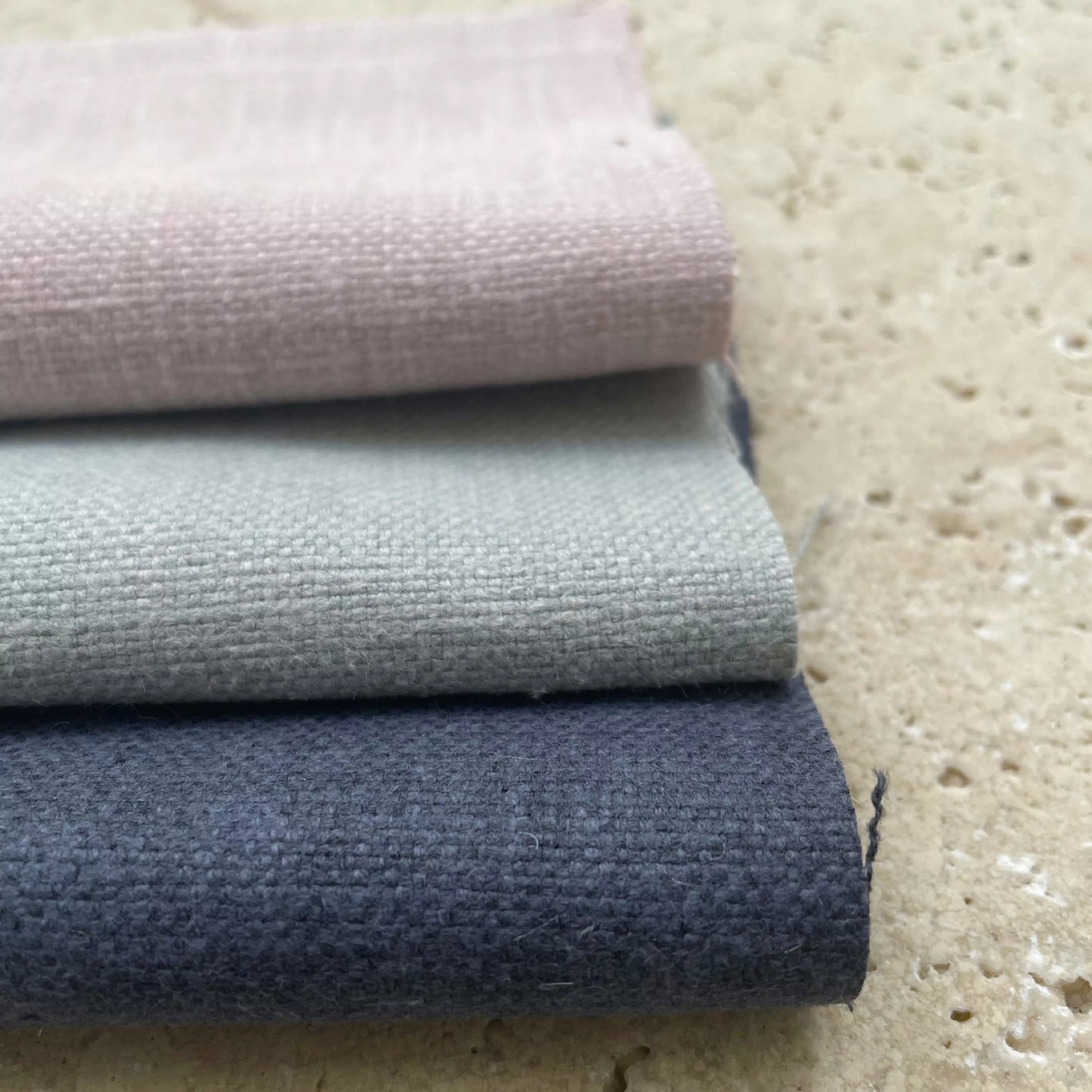 CHAMBRAY OYSTER FABRIC SAMPLE | MID RANGE COLLECTION