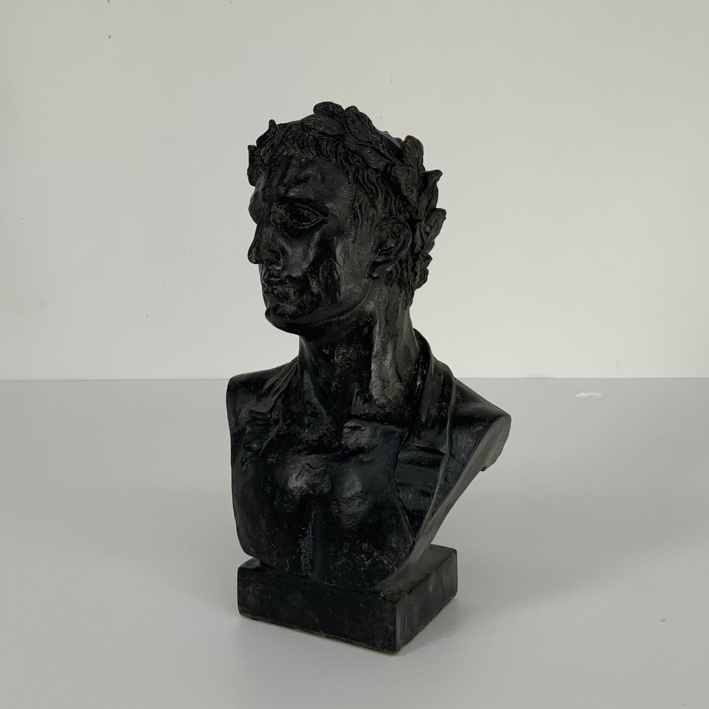 Classical Bust Sculpture | Antique Black