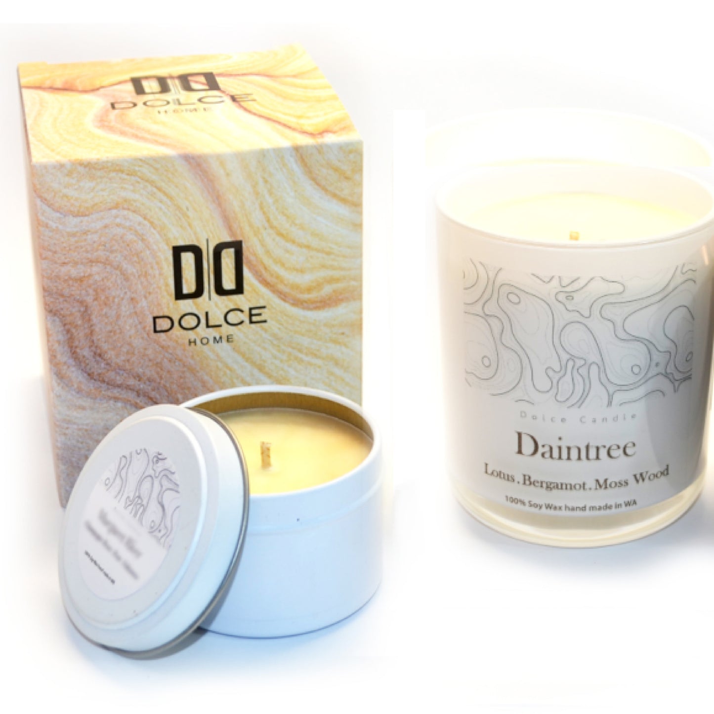Daintree | 300g Soy Wax Candle | Dolce Home | Handmade in W.A.