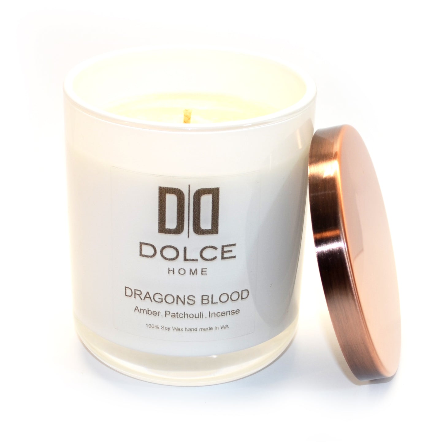 Dragons Blood | 300g Soy Wax Candle | Dolce Home | Handmade in W.A.