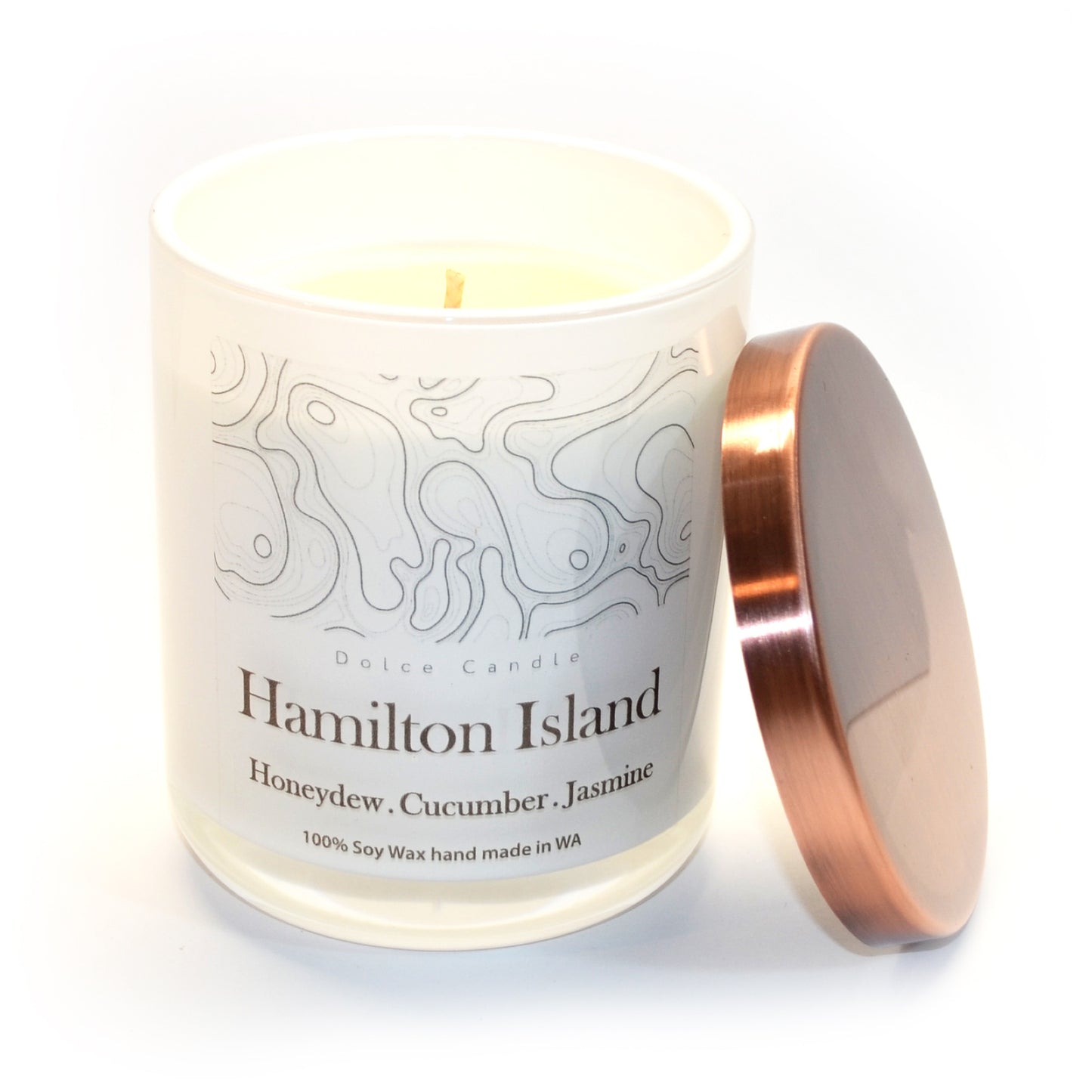 Hamilton Island | 300g Soy Wax Candle | Dolce Home | Handmade in W.A.