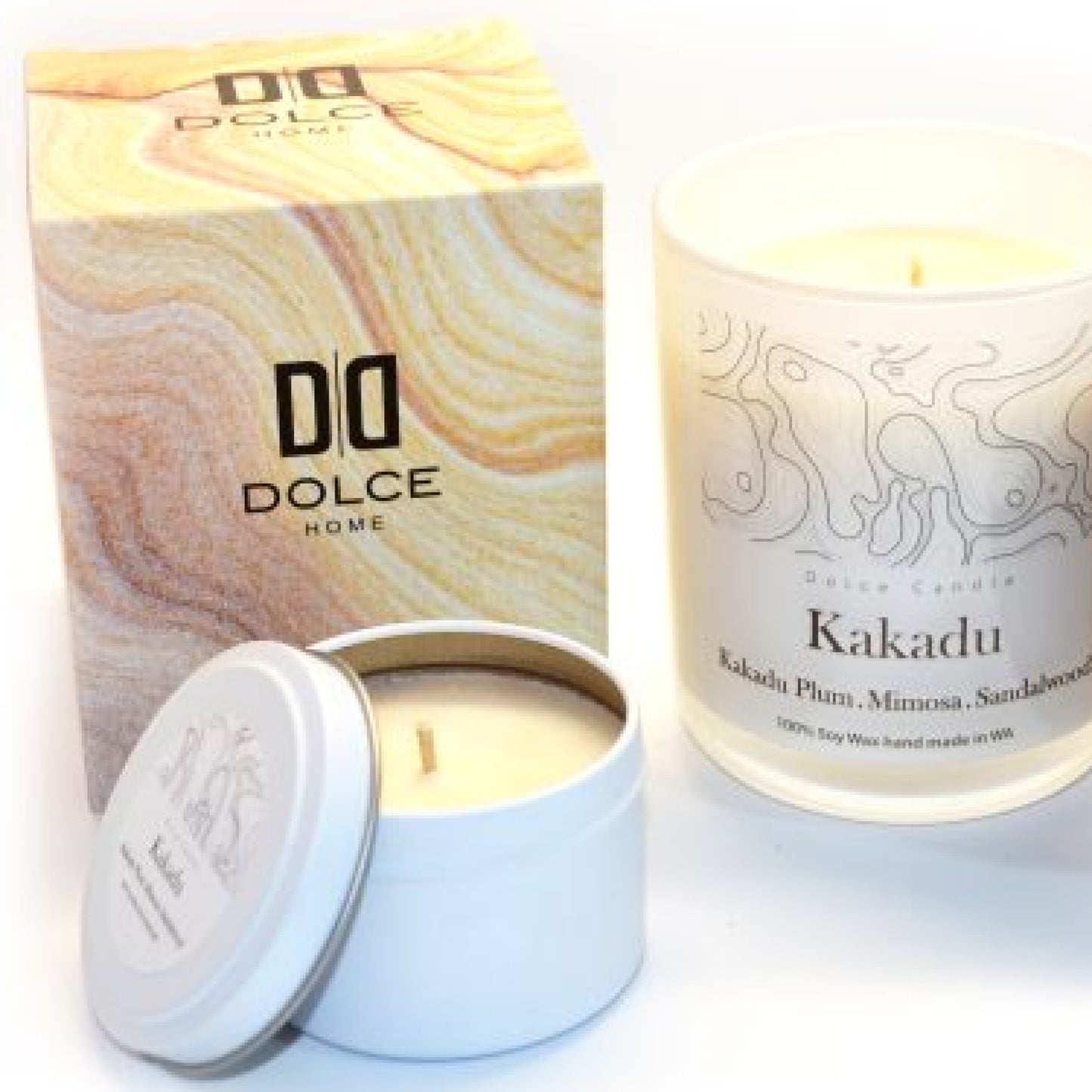 Kakadu | 300g Soy Wax Candle | Dolce Home | Handmade in W.A.
