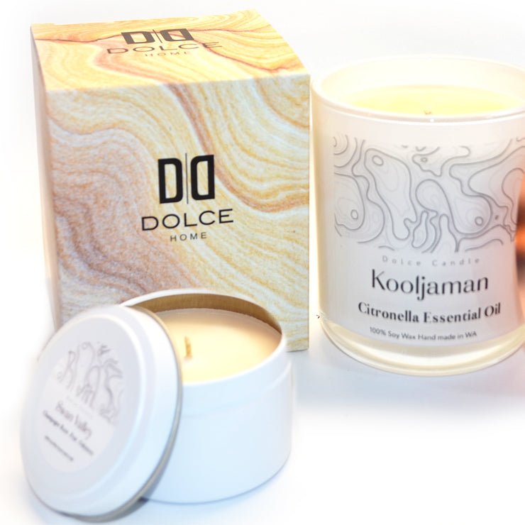 Kooljamin | 300g Soy Wax Candle | Dolce Home | Handmade in W.A.