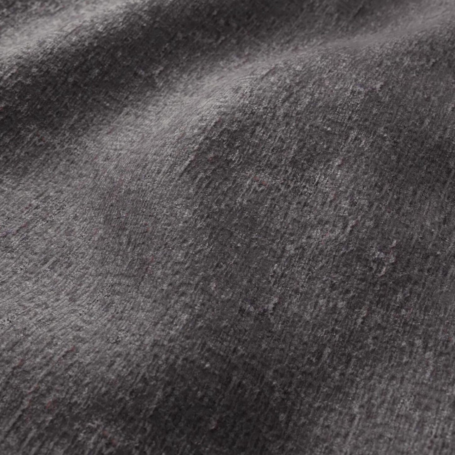 MONSIEUR CHARCOAL LUXURY CHENILLE FABRIC SAMPLE | SPECIAL COLLECTION | # 2