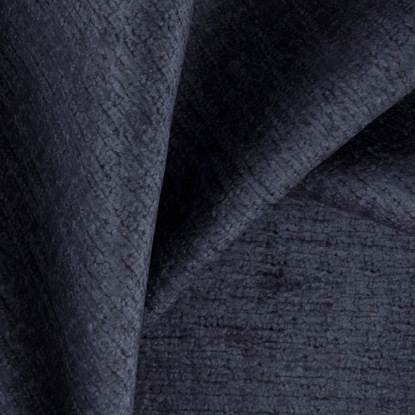 MONSIEUR NAVY LUXURY CHENILLE FABRIC SAMPLE | SPECIAL COLLECTION | # 2