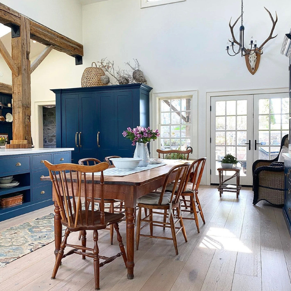 PALI BLUE WOVEN JUTE FLOOR RUG decorista.au