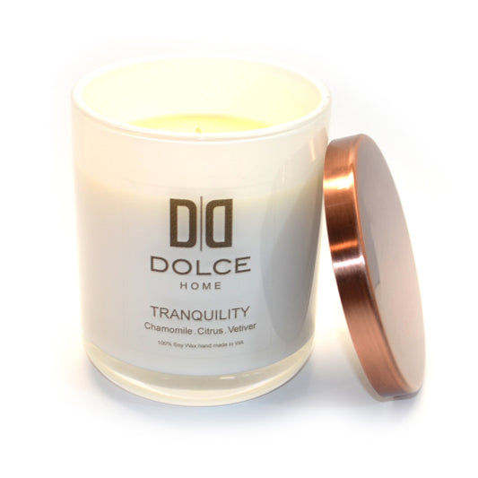 Tranquility | 300g Soy Wax Candle | Dolce Home | Handmade in W.A.
