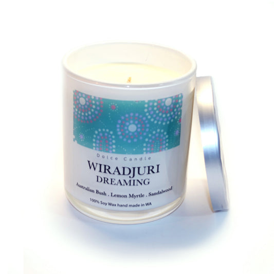Wiradjuri Dreaming | 300g Soy Wax Candle | Dolce Home | Handmade in W.A.