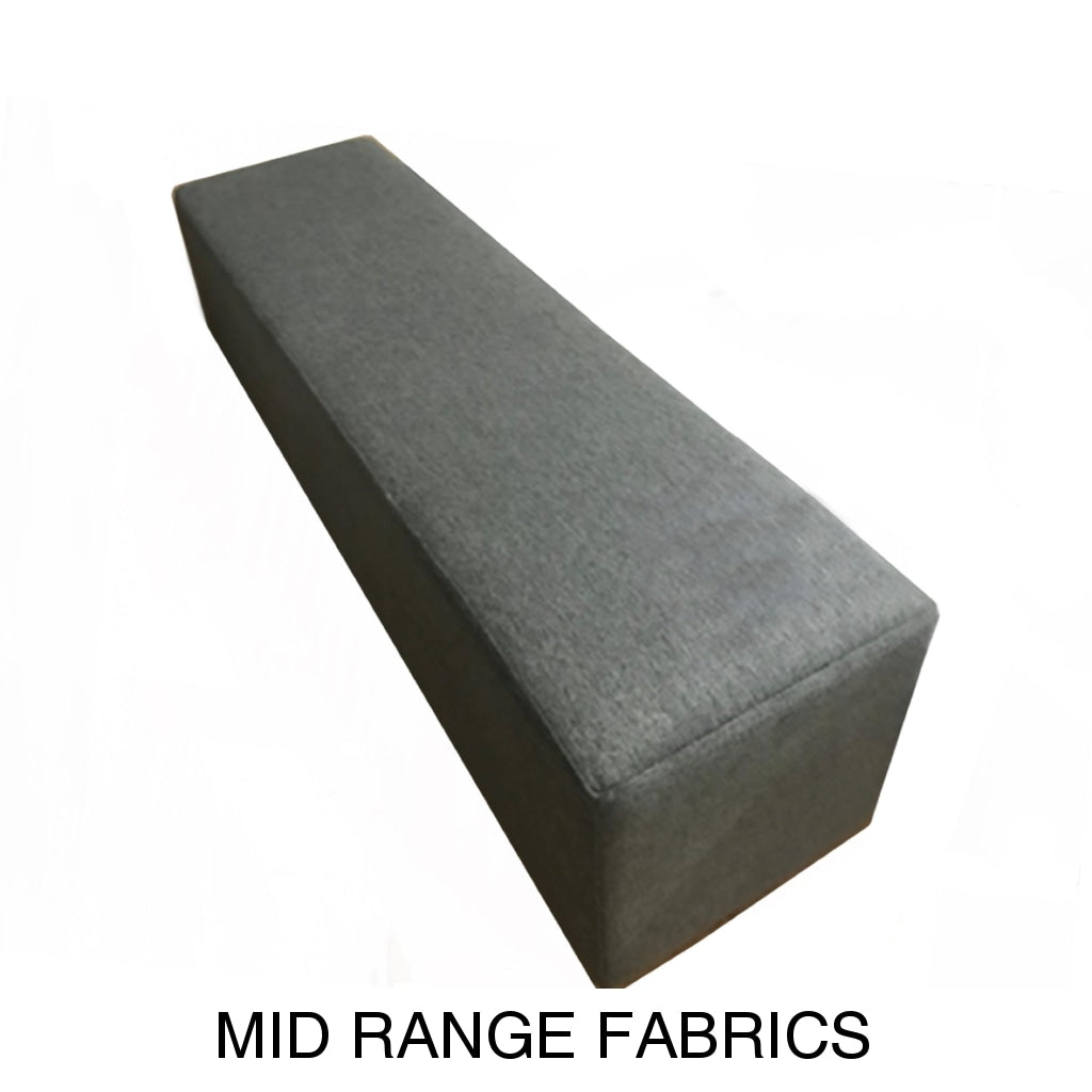 Classic Upholstered Benches | Mid Range Fabrics Multiple Sizes And Options Available Made To Order