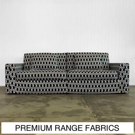 Coral Villa Sofa | Premium Range Fabrics Multiple Sizes And Options Available Made To Order In Wa